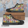 Franky High Top Canvas Shoes One Piece Anime Mixed Manga Style