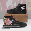 Erza Scarlet High Top Canvas Shoes Custom Fairy Tail Anime Sneakers - LittleOwh - 2