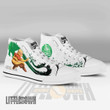 Aang High Top Canvas Shoes Custom Earthbending Avatar: The Last Airbender Anime Sneakers - LittleOwh - 3