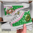 Sailor Jupiter High Top Shoes Custom Sailor Moon Anime Canvas Sneakers - LittleOwh - 3