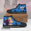 Vinsmoke Sanji High Top Shoes Custom 1Piece Anime Canvas Sneakers - LittleOwh - 2