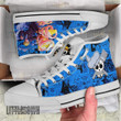 Vinsmoke Sanji High Top Shoes Custom 1Piece Anime Canvas Sneakers - LittleOwh - 3