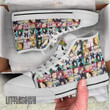 MHA High Top Canvas Shoes Custom Heroes Face Style - LittleOwh - 3