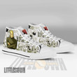 King High Top Canvas Shoes Custom One Punch Man Anime Mixed Manga Style - LittleOwh - 4