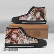 Dragon Ball Z High Top Canvas Shoes Custom Anime Mixed Manga Style