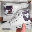 Light Yagami High Top Canvas Shoes Custom Death Note Anime Sneakers - LittleOwh - 3