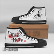 Death Note Anime Custom All Star High Top Sneakers Canvas Shoes - LittleOwh - 2