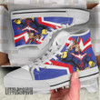All Might Golden Age My Hero Acadamia Hero Custom All Star High Top Sneakers Canvas Shoes - LittleOwh - 4