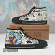 Goku x Vegeta High Top Canvas Custom Dragon Ball Super Shoes Anime Mixed Manga Style - LittleOwh - 2