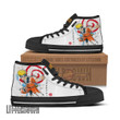 Roku High Top Canvas Shoes Custom Avatar: The Last Airbender Anime Sneakers