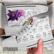 Gengar High Top Canvas Shoes Custom Pokemon Anime Sneakers - LittleOwh - 4
