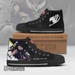 Gajeel Redfox High Top Canvas Shoes Custom Fairy Tail Anime Sneakers - LittleOwh - 2