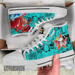 Franky High Top Shoes Custom 1Piece Anime Canvas Sneakers - LittleOwh - 3
