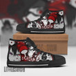 Itachi Uchiha Naruto Water Color Anime Custom All Star High Top Sneakers Canvas Shoes