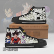 Goku x Vegeta x Frieza High Top Canvas Shoes Custom Dragon Ball Anime Mixed Manga Style - LittleOwh - 2