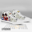 Goku x Vegeta x Frieza High Top Canvas Shoes Custom Dragon Ball Anime Mixed Manga Style - LittleOwh - 4