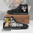 Happy High Top Canvas Shoes Custom Fairy Tail Anime Sneakers
