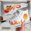Aang High Top Canvas Shoes Custom Firebending Avatar: The Last Airbender Anime Sneakers - LittleOwh - 4