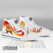 Aang High Top Canvas Shoes Custom Firebending Avatar: The Last Airbender Anime Sneakers - LittleOwh - 3