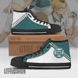 Date Tech High Haikyuu Anime Custom All Star High Top Sneakers Canvas Shoes - LittleOwh - 2