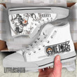 1Piece Shoes Luffy Canvas Sneakers Custom Anime High Tops - LittleOwh - 4
