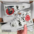 Rock Lee Shoes Custom Nrt High Tops Anime Canvas Sneakers Mixed Manga - LittleOwh - 3