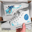 Sokka High Top Canvas Shoes Custom Avatar: The Last Airbender Anime Sneakers - LittleOwh - 4