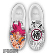 Son Goku god Shoes Custom Dragon Ball Anime Classic Slip-On Sneakers