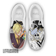 Sanji Shoes Custom One Piece Anime Slip-On Sneakers