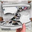 Mihawk Dracule Shoes Custom One Piece Anime Slip-On Sneakers