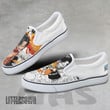 Shoes Portgas D. Ace Custom One Piece Anime Slip-On Sneakers