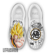 Son Goku saiyan Shoes Custom Dragon Ball Anime Classic Slip-On Sneakers