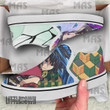 Giyu Tomioka x Shinobu Kocho Shoes Custom Demon Slayer Anime Slip-On Sneakers