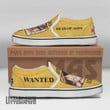 Monkey D. Luffy X Portgas D. Ace Shoes Custom One Piece Anime Slip-On Sneakers