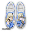 Fairy Tail Lucy Heartfilia Shoes Custom Anime Classic Slip-On Sneakers - LittleOwh - 1