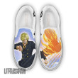 Vinsmoke Sanji Classic Slip-On Custom 1Piece Anime Shoes - LittleOwh - 1