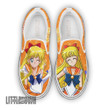 Sailor Venus Classic Slip-On Custom Sailor Moon Anime Shoes - LittleOwh - 1