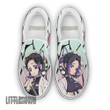 Shinobu Kocho Shoes Custom KNY Anime Classic Slip-On Sneakers - LittleOwh - 1