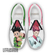 Gon x Hisoka Shoes Custom Hunter x Hunter Anime Classic Slip-On Sneakers - LittleOwh - 1