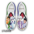 Gon x Killua Shoes Custom Hunter x Hunter Anime Classic Slip-On Sneakers - LittleOwh - 1