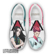 Hisoka x Illumi Shoes Custom Hunter x Hunter Anime Classic Slip-On Sneakers - LittleOwh - 1