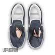 Sasuke Uchiha Shoes Custom Anime Classic Slip-On Sneakers - LittleOwh - 1