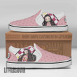 Nezuko Kamado Custom KNYs Shoes Anime Sneakers Classic Slip On - LittleOwh - 1