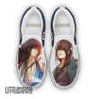 Gintama Katsura Kotarou Shoes Custom Anime Classic Slip-On Sneakers - LittleOwh - 1