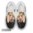 Misa Amane Classic Slip-On Custom Death Note Anime Shoes - LittleOwh - 1