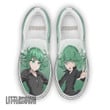 Tatsumaki Shoes Custom One Punch Man Anime Classic Slip-On Sneakers - LittleOwh - 1