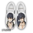 Gintama Hijikata Toushirou Shoes Custom Anime Classic Slip-On Sneakers - LittleOwh - 1