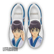 Gintama Shimura Shinpachi Shoes Custom Anime Classic Slip-On Sneakers - LittleOwh - 1