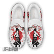 Sasuke Uchiha Shoes Nrt Custom Anime Slip On Sneakers - LittleOwh - 1