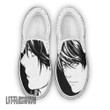 Stephen Gevanni Classic Slip-On Custom Death Note Anime Shoes - LittleOwh - 1